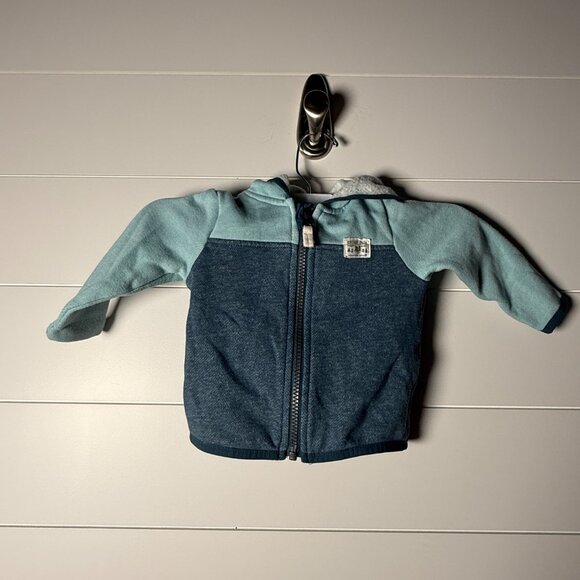 Carters Sweatsuit 9 MOS Teal Full Zip Jacket and Joggers Set - Picture 1 of 5